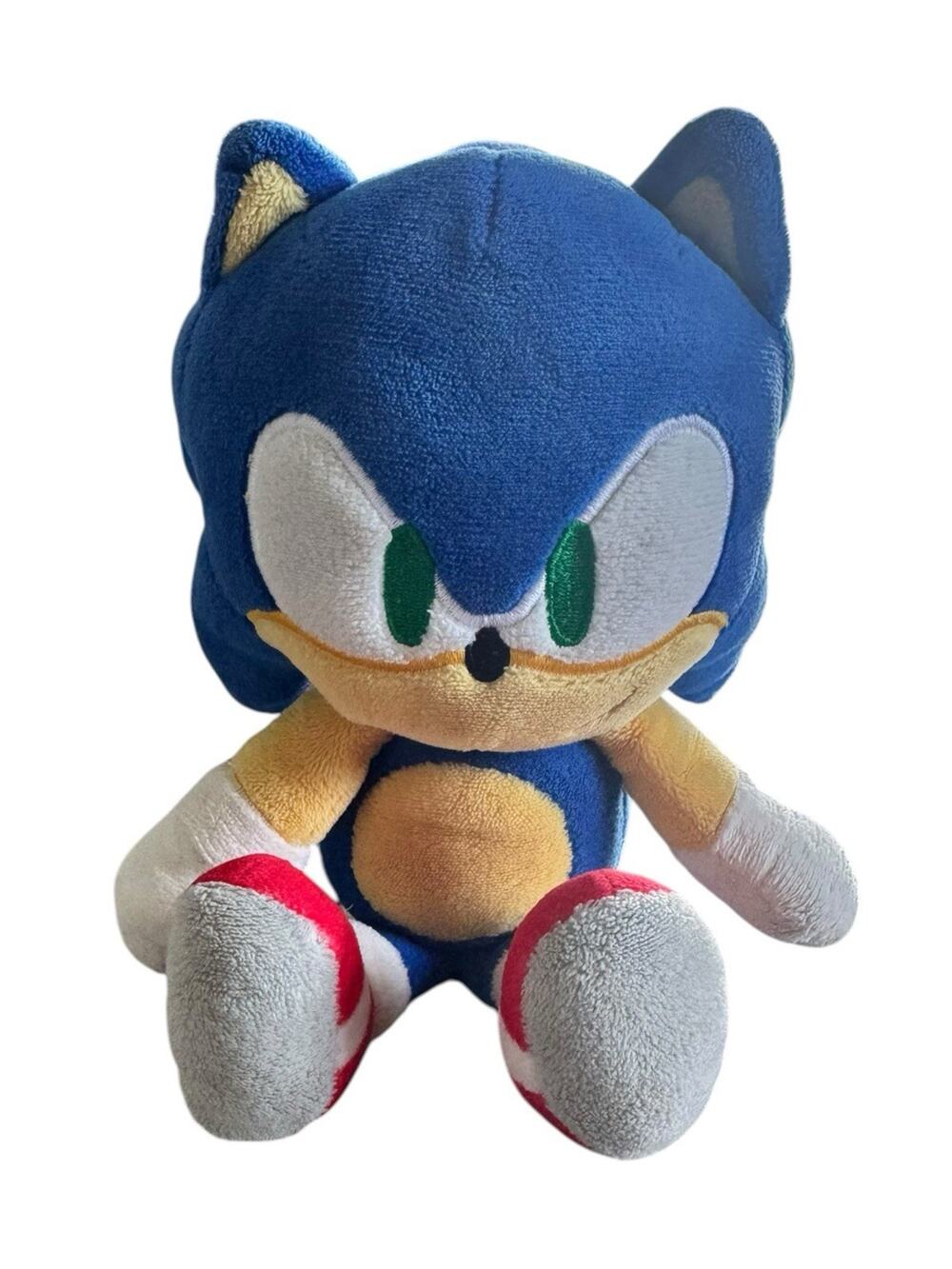 Vintage Sonic the Hedgehog Blue Plush Video Game Series
